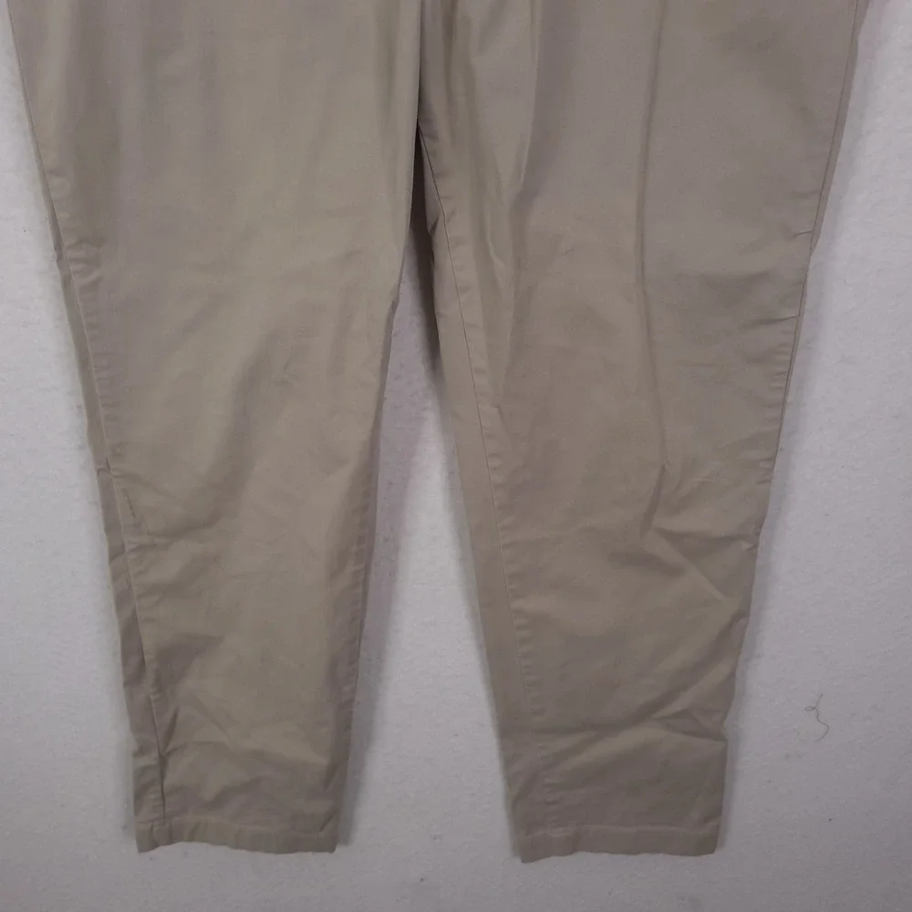 SPOKE Chinos Mens 35x29 Khaki Tan Build B Cotton Stretch Trousers